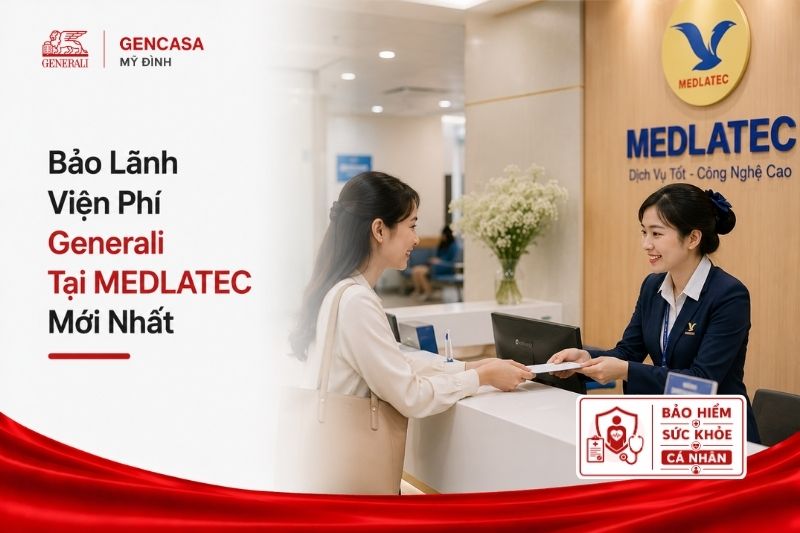 Bảo Lãnh Viện Phí Generali Tại MEDLATEC Mới Nhất 2026