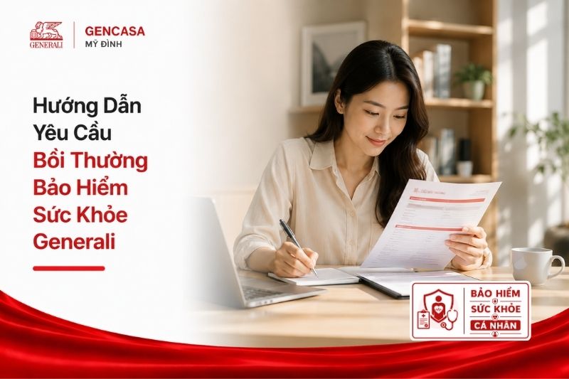 Hướng Dẫn Yêu Cầu Bồi Thường Bảo Hiểm Sức Khỏe Generali 2026
