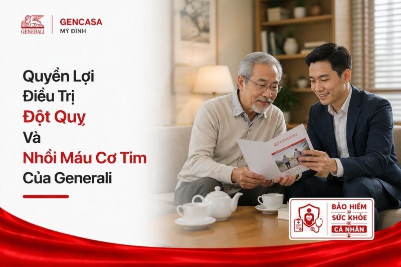 Quyền Lợi Điều Trị Đột Quỵ Và Nhồi Máu Cơ Tim Của Generali