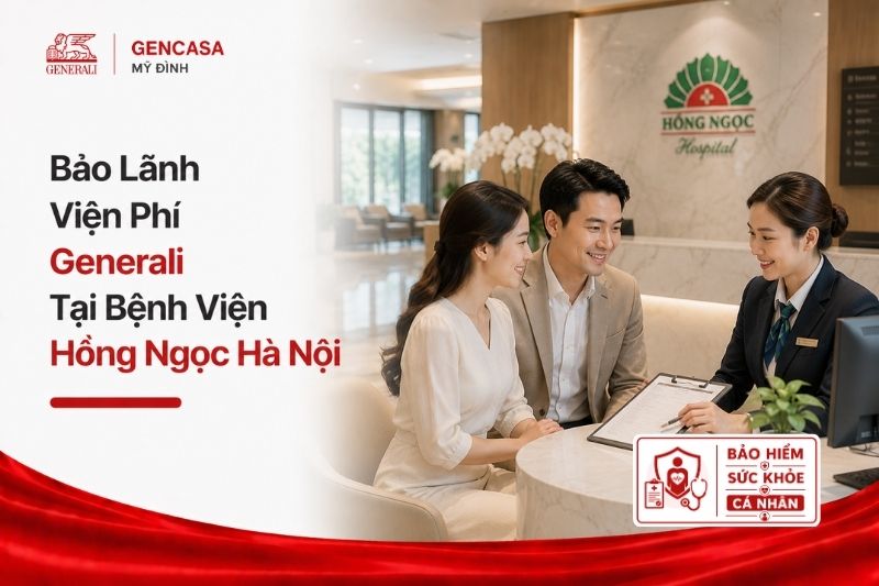 Bảo Lãnh Viện Phí Generali Tại Bệnh Viện Hồng Ngọc Hà Nội