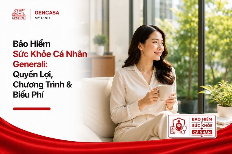 Bảo Hiểm Sức Khỏe Cá Nhân Generali 2026: Quyền Lợi, Chương Trình & Biểu Phí