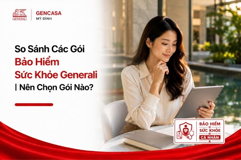 So Sánh Các Gói Bảo Hiểm Sức Khỏe Generali 2026 | Nên Chọn Gói Nào?