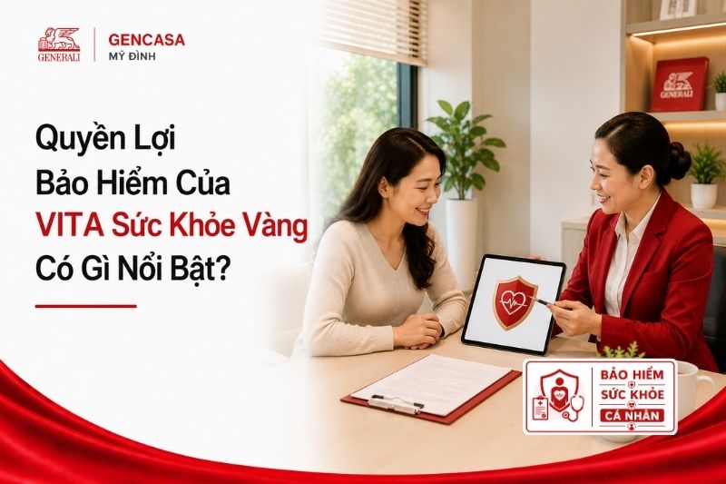 Quyền Lợi Bảo Hiểm Của VITA Sức Khỏe Vàng Có Gì Nổi Bật? 2026