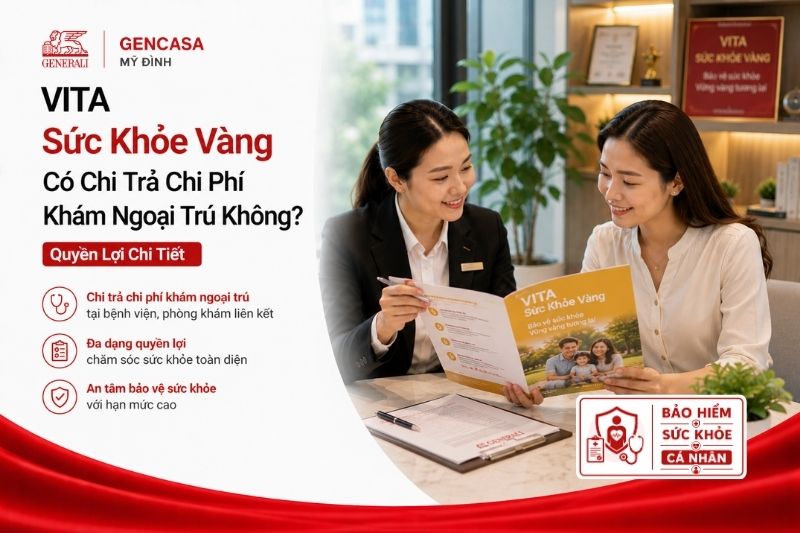 VITA Sức Khỏe Vàng Có Chi Trả Chi Phí Khám Ngoại Trú Không? Quyền Lợi Chi Tiết 2026