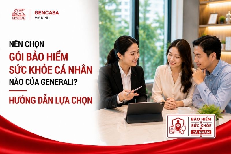 Nên Chọn Gói Bảo Hiểm Sức Khỏe Cá Nhân Nào Của Generali? Hướng Dẫn Lựa Chọn 2026