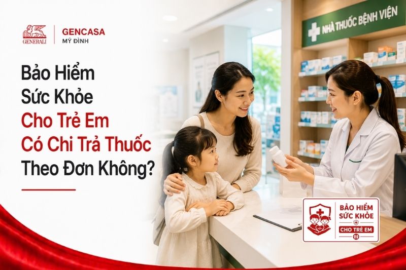Bảo Hiểm Sức Khỏe Cho Trẻ Em Có Chi Trả Thuốc Theo Đơn Không? Giải Đáp 2026