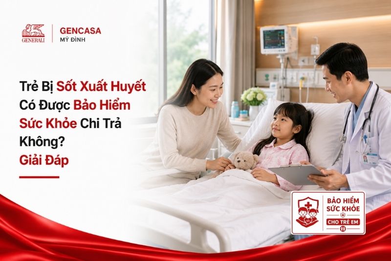 Trẻ Bị Sốt Xuất Huyết Có Được Bảo Hiểm Sức Khỏe Chi Trả Không? Giải Đáp 2026
