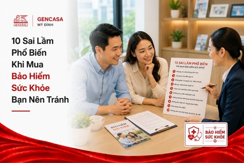 10 Sai Lầm Phổ Biến Khi Mua Bảo Hiểm Sức Khỏe Bạn Nên Tránh