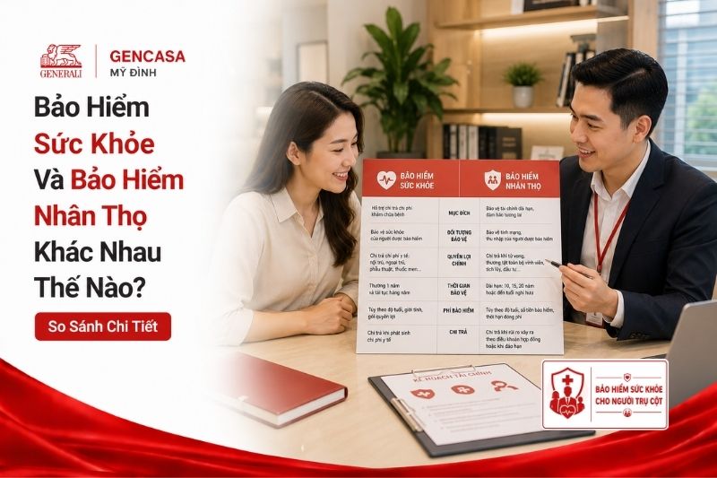 Bảo Hiểm Sức Khỏe Và Bảo Hiểm Nhân Thọ Khác Nhau Thế Nào? So Sánh Chi Tiết 2026
