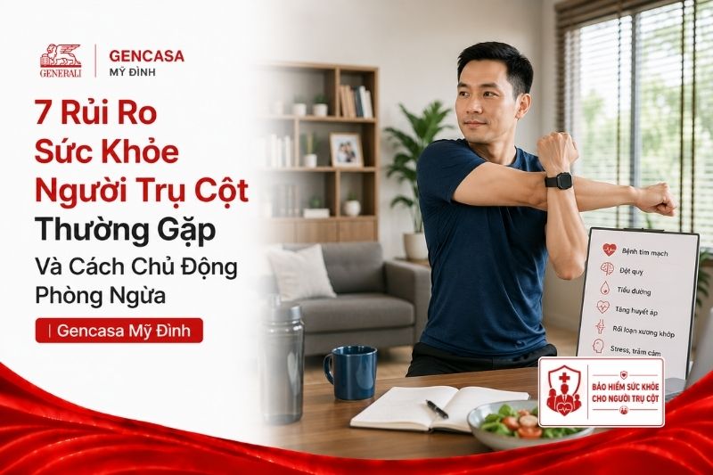 7 Rủi Ro Sức Khỏe Người Trụ Cột Thường Gặp Và Cách Chủ Động Phòng Ngừa | Gencasa Mỹ Đình