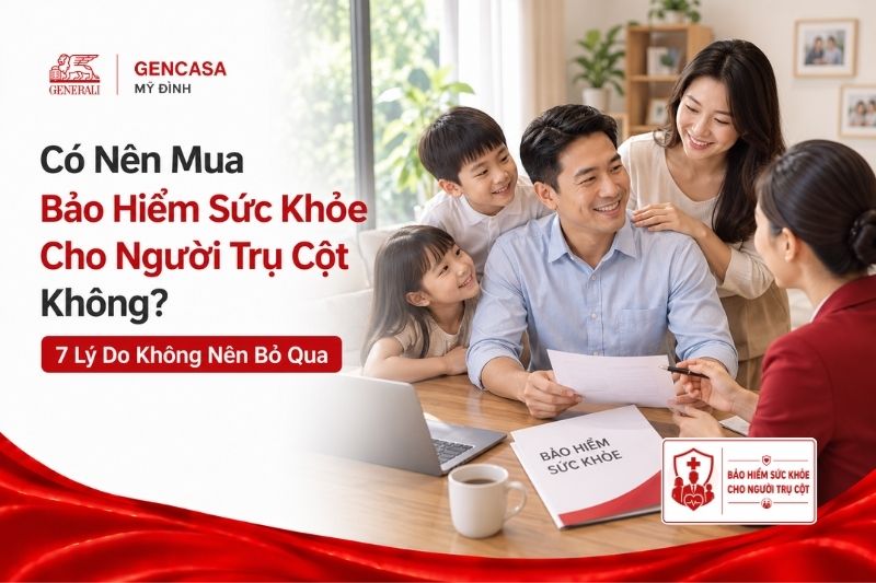 Có Nên Mua Bảo Hiểm Sức Khỏe Cho Người Trụ Cột Không? 7 Lý Do Không Nên Bỏ Qua