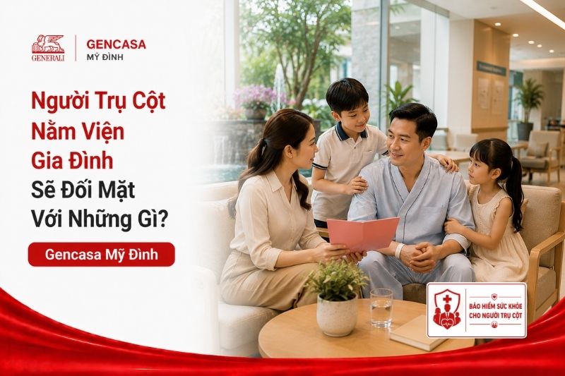 Người Trụ Cột Nằm Viện Gia Đình Sẽ Đối Mặt Với Những Gì? | Gencasa Mỹ Đình