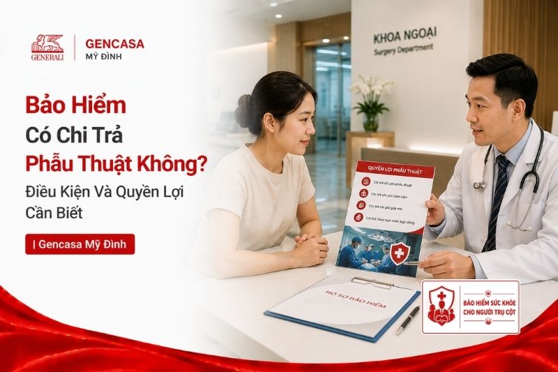 Bảo Hiểm Có Chi Trả Phẫu Thuật Không? Điều Kiện Và Quyền Lợi Cần Biết | Gencasa Mỹ Đình