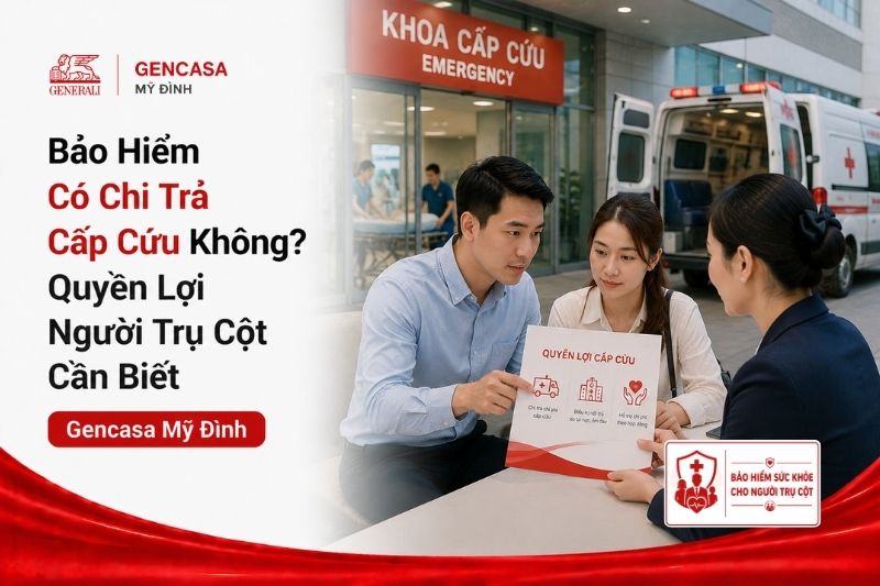 Bảo Hiểm Có Chi Trả Cấp Cứu Không? Quyền Lợi Người Trụ Cột Cần Biết | Gencasa Mỹ Đình