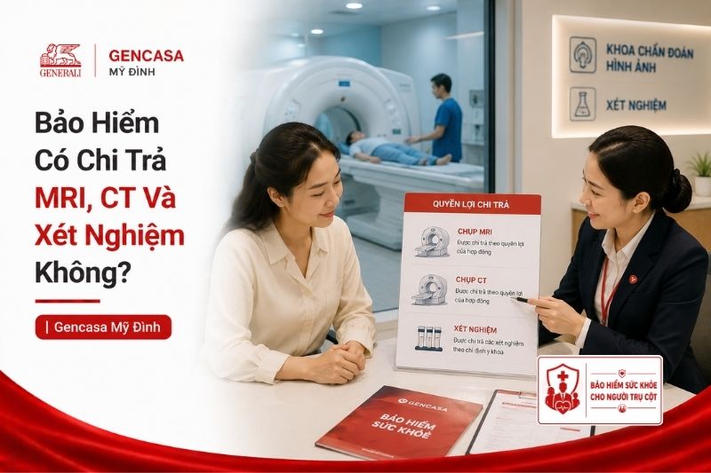 Bảo Hiểm Có Chi Trả MRI, CT Và Xét Nghiệm Không? | Gencasa Mỹ Đình