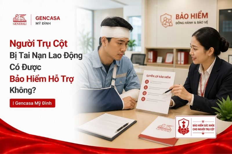 Người Trụ Cột Bị Tai Nạn Lao Động Có Được Bảo Hiểm Hỗ Trợ Không? | Gencasa Mỹ Đình