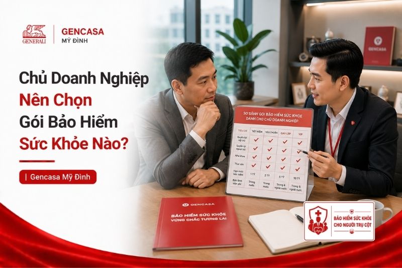 Chủ Doanh Nghiệp Nên Chọn Gói Bảo Hiểm Sức Khỏe Nào? | Gencasa Mỹ Đình