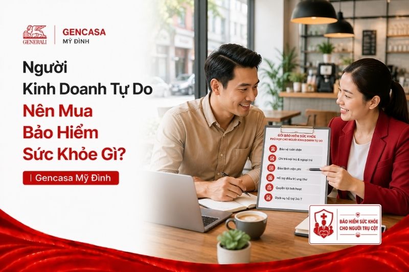 Người Kinh Doanh Tự Do Nên Mua Bảo Hiểm Gì? | Gencasa Mỹ Đình