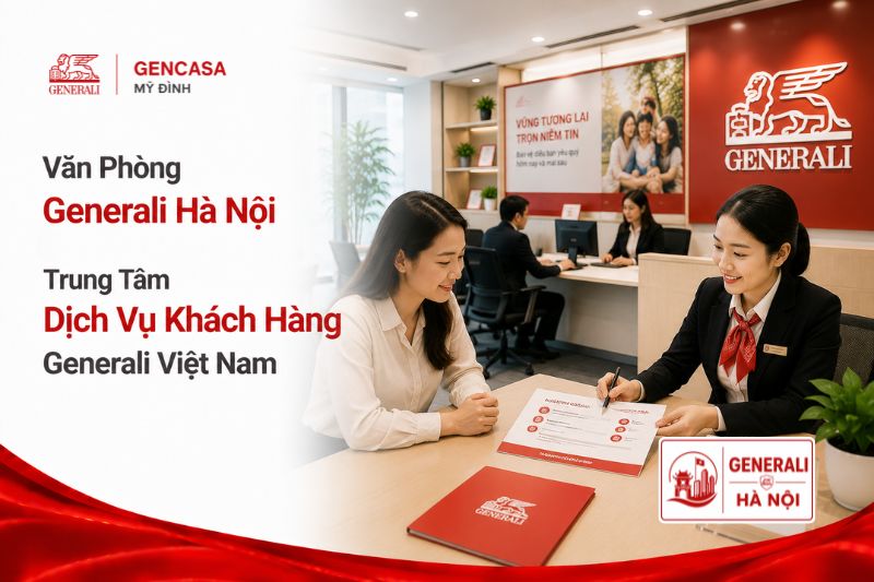 Văn Phòng Generali Hà Nội | Trung Tâm Dịch Vụ Khách Hàng Generali Việt Nam
