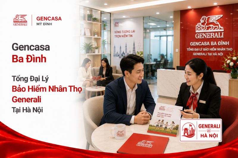 Gencasa Ba Đình | Tổng Đại Lý Bảo Hiểm Nhân Thọ Generali Tại Hà Nội