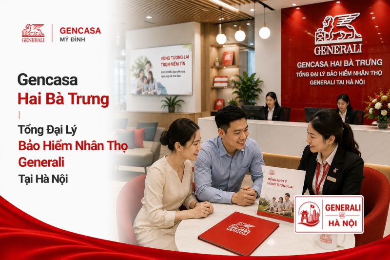 Gencasa Hai Bà Trưng | Tổng Đại Lý Bảo Hiểm Nhân Thọ Generali Tại Hà Nội