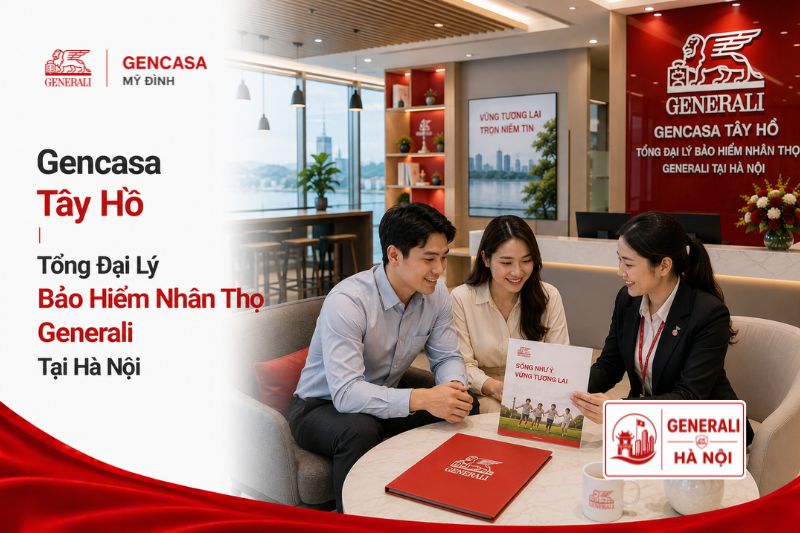Gencasa Tây Hồ | Tổng Đại Lý Bảo Hiểm Nhân Thọ Generali Tại Hà Nội