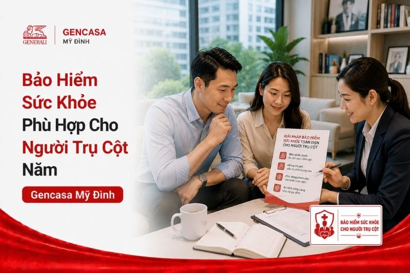 Bảo Hiểm Sức Khỏe Phù Hợp Cho Người Trụ Cột Năm 2026 | Gencasa Mỹ Đình