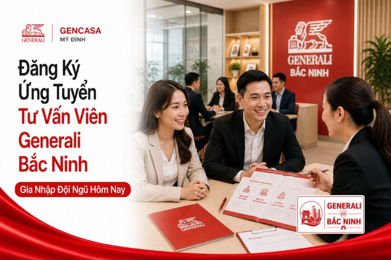 Đăng Ký Ứng Tuyển Tư Vấn Viên Generali Bắc Ninh | Gia Nhập Đội Ngũ Hôm Nay