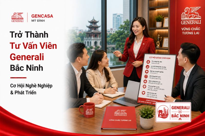 Trở Thành Tư Vấn Viên Generali Bắc Ninh | Cơ Hội Nghề Nghiệp & Phát Triển
