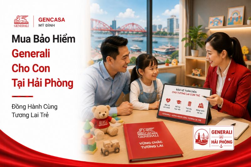 Mua Bảo Hiểm Generali Cho Con Tại Hải Phòng | Đồng Hành Cùng Tương Lai Trẻ