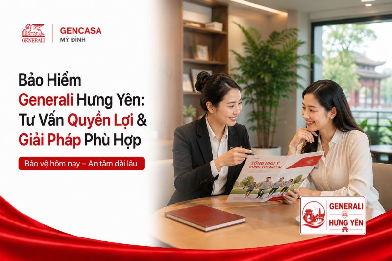 Bảo Hiểm Generali Hưng Yên: Tư Vấn Quyền Lợi & Giải Pháp Phù Hợp