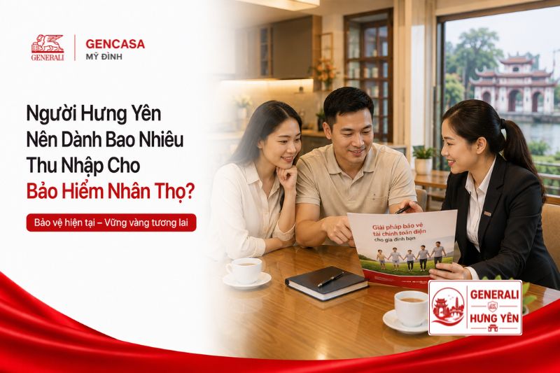 Người Hưng Yên Nên Dành Bao Nhiêu Thu Nhập Cho Bảo Hiểm Nhân Thọ?