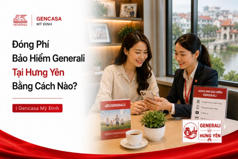 Đóng Phí Bảo Hiểm Generali Tại Hưng Yên Bằng Cách Nào?