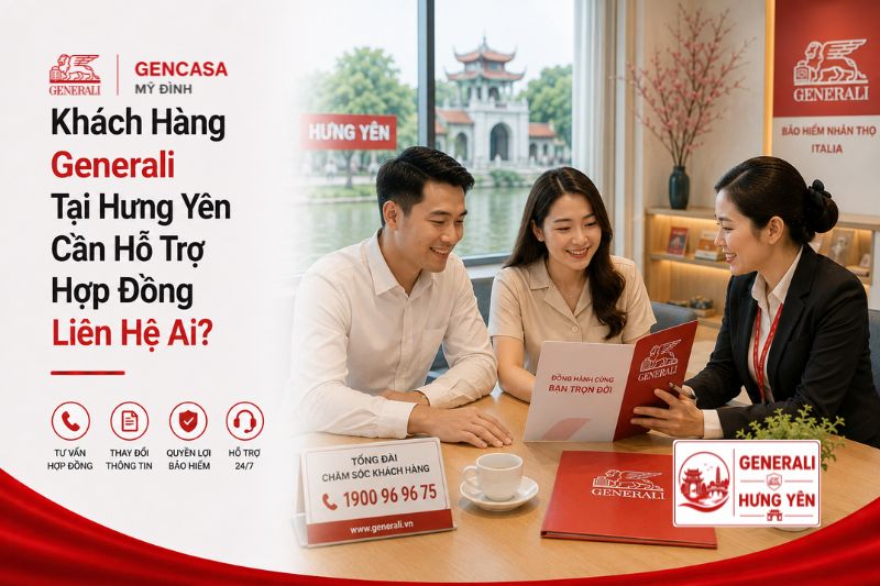 Khách Hàng Generali Tại Hưng Yên Cần Hỗ Trợ Hợp Đồng Liên Hệ Ai?