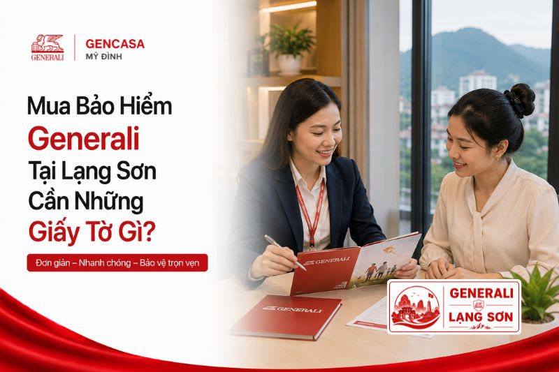 Mua Bảo Hiểm Generali Tại Lạng Sơn Cần Những Giấy Tờ Gì?