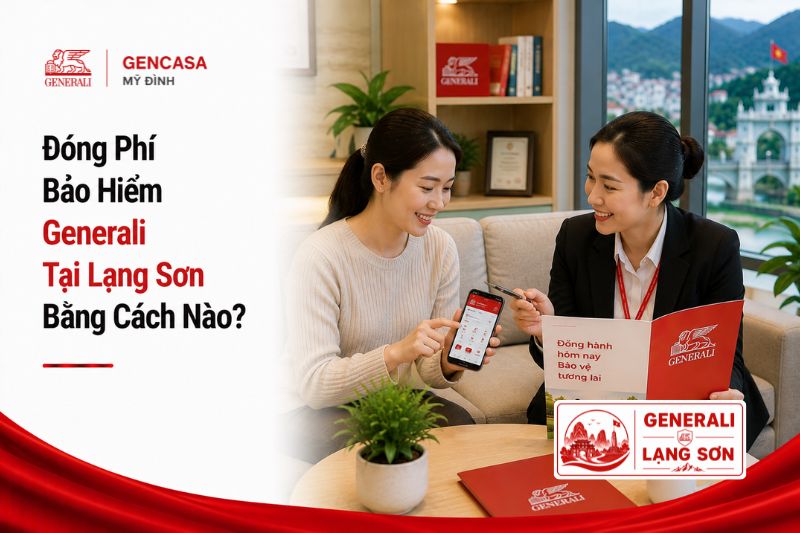 Đóng Phí Bảo Hiểm Generali Tại Lạng Sơn Bằng Cách Nào?