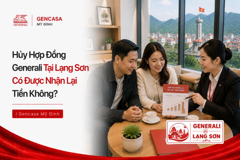 Hủy Hợp Đồng Generali Tại Lạng Sơn Có Được Nhận Lại Tiền Không?