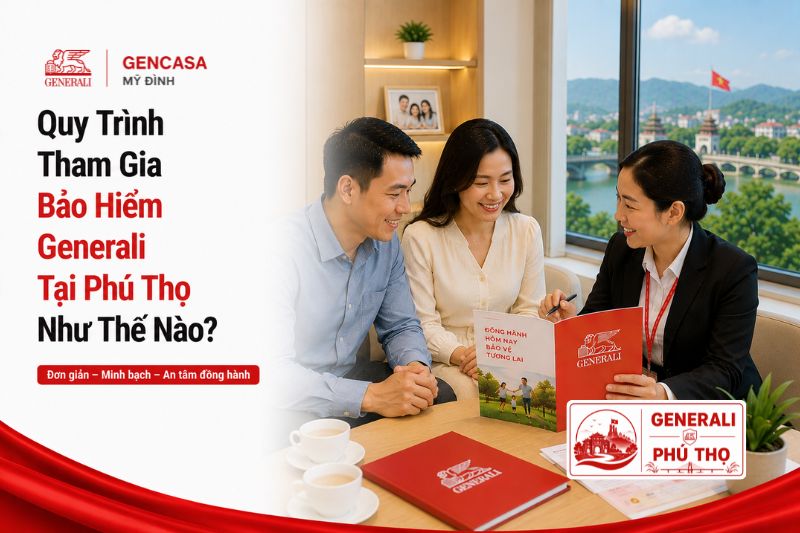 Quy Trình Tham Gia Bảo Hiểm Generali Tại Phú Thọ Như Thế Nào?