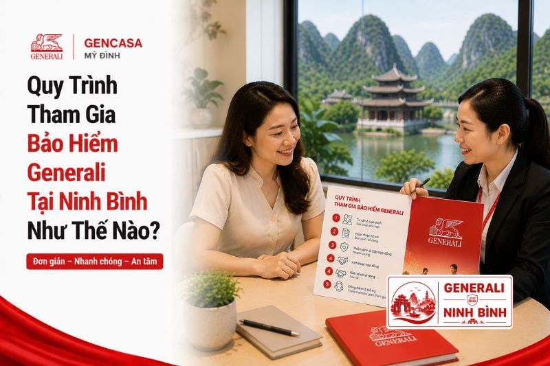 Quy Trình Tham Gia Bảo Hiểm Generali Tại Ninh Bình Như Thế Nào?