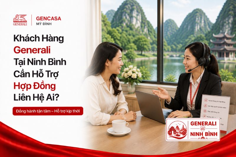 Khách Hàng Generali Tại Ninh Bình Cần Hỗ Trợ Hợp Đồng Liên Hệ Ai?