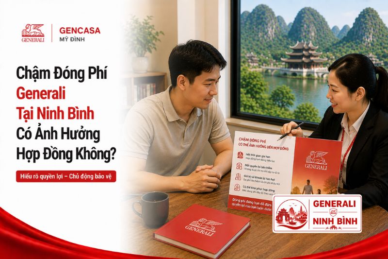Chậm Đóng Phí Generali Tại Ninh Bình Có Ảnh Hưởng Hợp Đồng Không?
