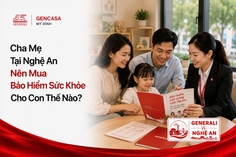 Cha Mẹ Tại Nghệ An Nên Mua Bảo Hiểm Sức Khỏe Cho Con Thế Nào?