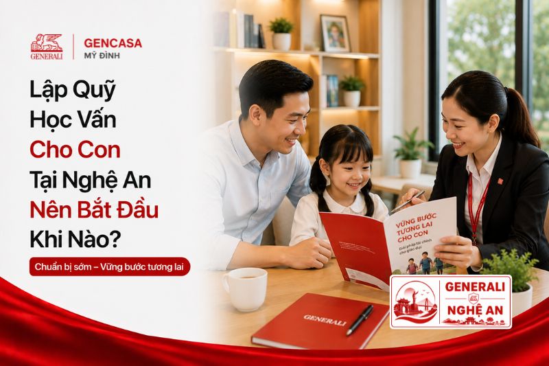 Lập Quỹ Học Vấn Cho Con Tại Nghệ An Nên Bắt Đầu Khi Nào?