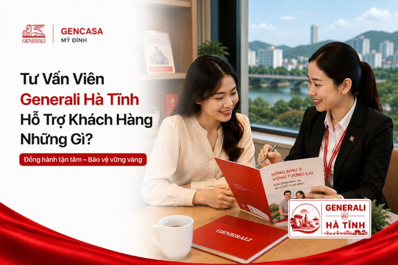 Tư Vấn Viên Generali Hà Tĩnh Hỗ Trợ Khách Hàng Những Gì?