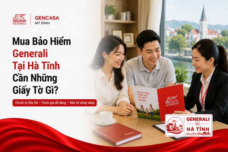 Mua Bảo Hiểm Generali Tại Hà Tĩnh Cần Những Giấy Tờ Gì?