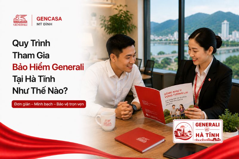 Quy Trình Tham Gia Bảo Hiểm Generali Tại Hà Tĩnh Như Thế Nào?