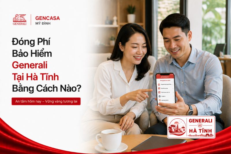 Đóng Phí Bảo Hiểm Generali Tại Hà Tĩnh Bằng Cách Nào?