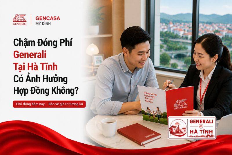 Chậm Đóng Phí Generali Tại Hà Tĩnh Có Ảnh Hưởng Hợp Đồng Không?