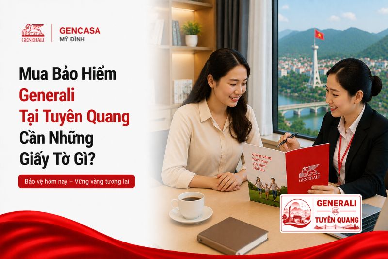 Mua Bảo Hiểm Generali Tại Tuyên Quang Cần Những Giấy Tờ Gì?