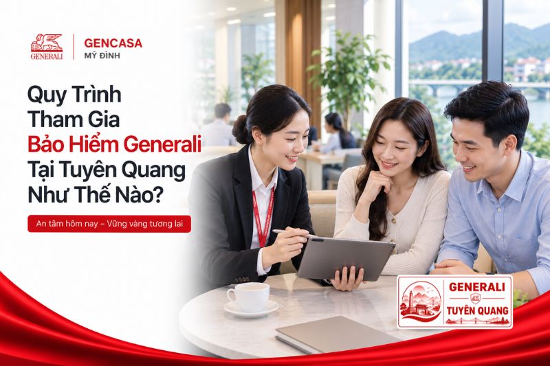 Quy Trình Tham Gia Bảo Hiểm Generali Tại Tuyên Quang Như Thế Nào?